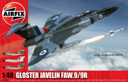 Przejdź do produktu AIRFIX 12007 - 1:48 Gloster Javelin FAW.9/9R