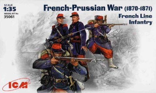 Przejdź do produktu ICM 35061 - 1:35 French Line Infantry, French-Prussian War (1870-1871)