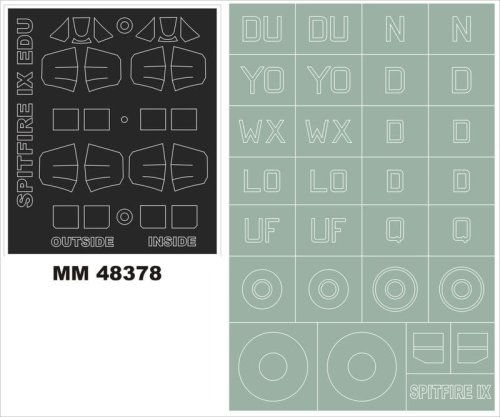 Przejdź do produktu MONTEX MM48378 - 1:48 Spitfire Mk.IX