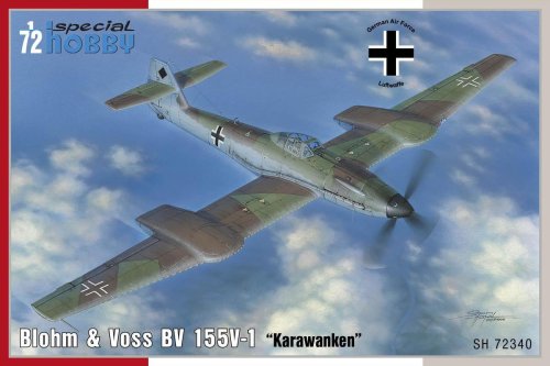 Przejdź do produktu SPECIAL HOBBY 72340 - 1:72 Blohm & Voss BV 155V-1