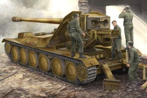 TRUMPETER 05523 - 1:35 German 12.8cm PAK 44 Waffentrager Krupp 1