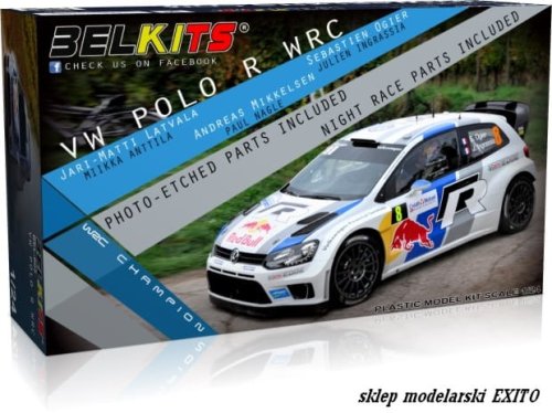 Przejdź do produktu BELKITS 005 - 1:24 Volkswagen Polo R WRC