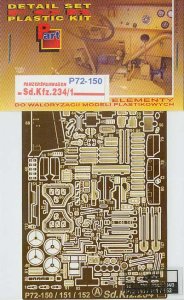 PART P72150 - 1:72 Sd.Kfz.234/1 Puma