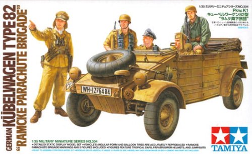 Przejdź do produktu TAMIYA 35304 - 1:35 German Kubelwagen Type 82 - Ramcke Parachute Brigade