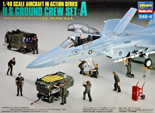 Przejdź do produktu HASEGAWA X4804 - 1:48 U.S. Ground Crew Set A