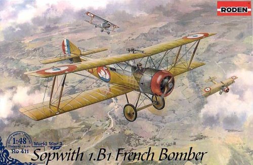 Przejdź do produktu RODEN 411 - 1:48 Sopwith 1.B1