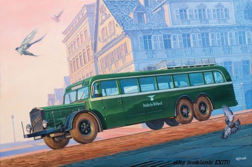 Przejdź do produktu RODEN 729 - 1:72 Vomag 7 OR 660 Omnibus