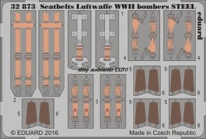 EDUARD 32873 - 1:32 Seatbelts Luftwaffe WWII bombers - Steel