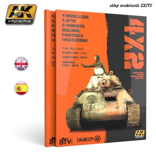 Przejdź do produktu AK INTERACTIVE 4801 - 4 X 2 Poradnik modelarski