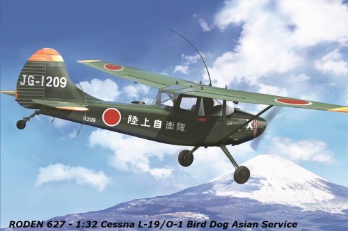 Przejdź do produktu RODEN 627 - 1:32 Cessna L-19/O-1 Bird Dog Asian Service