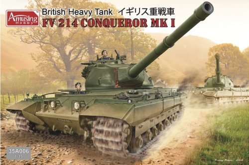 Przejdź do produktu AMUSING HOBBY 35A006 - 1:35 FV 214 Conqueror Mk I British Heavy Tank