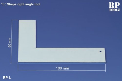 Przejdź do produktu RP TOOLZ RPL - Przymiar (kątownik) stalowy 100 X 60 mm