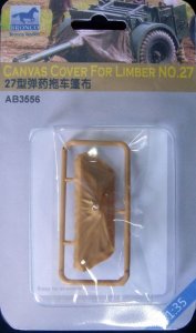 BRONCO AB 3556 - 1:35 Canvas Cover For Limber No.27