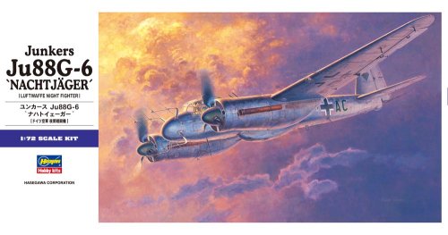 Przejdź do produktu HASEGAWA E32 - 1:72 Junkers Ju 88G-6 Nachtjager