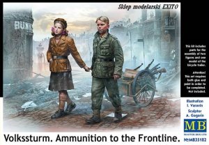 MASTER BOX 35182 - 1:35 Volkssturm. Ammunition to the Frontline