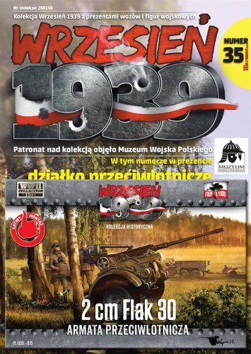 Przejdź do produktu FIRST TO FIGHT 035 -  Wrzesień 1939 - 1:72 Niemiecka 2 cm Flak 30 armata przeciwlotnicza ( 2 szt )