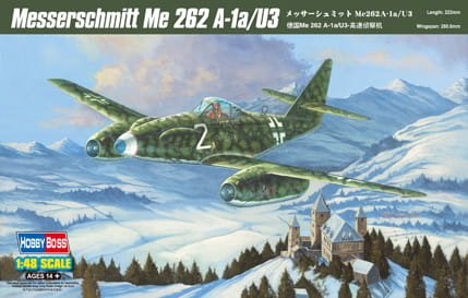 Przejdź do produktu HOBBY BOSS 80371 - 1:48 Me 262 A-1a/U3