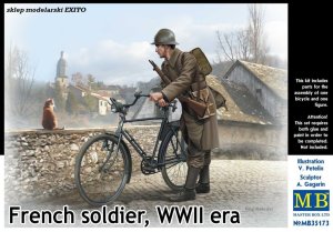 MASTER BOX 35173 - 1:35 French soldier WWII era