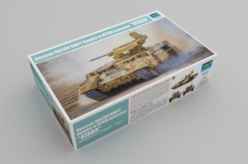 Przejdź do produktu TRUMPETER 09565 - 1:35 Russian Obj199 BMPT Ramka w ATGM launcher ATAKA