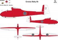 Przejdź do produktu FLY 48020 - 1:48 Grunau Baby IIb Sweden