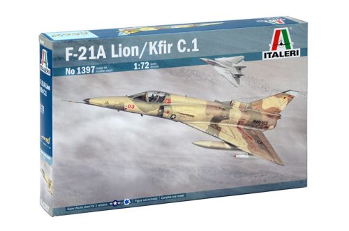 Przejdź do produktu ITALERI 1397 - 1:72 F-21A Lion / Kfir C.1