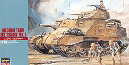 Przejdź do produktu HASEGAWA MT05 - 1:72 Medium Tank M3 Grant Mk.I