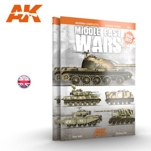 Przejdź do produktu AK INTERACTIVE 284 - Middle East Wars 1948-1973 vol.1 Profile Guide