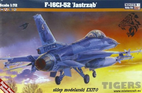 Przejdź do produktu MISTERCRAFT D116 - 1:72 F-16CJ-52+ Jastrząb /Hawk