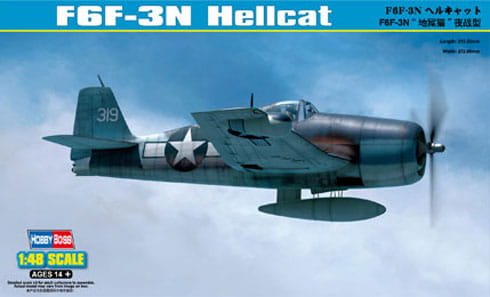 Przejdź do produktu HOBBY BOSS 80340 - 1:48 F6F-3N Hellcat