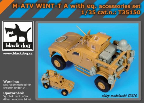 Przejdź do produktu BLACK DOG T35150 - 1:35 M-ATV WINT-T A with equipment accessories set