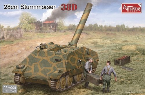 Przejdź do produktu AMUSING HOBBY 35A009 - 1:35 28cm Sturmmorser 38D