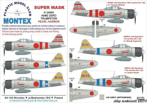 Przejdź do produktu MONTEX K24009 - 1:24 A6M2 Zero