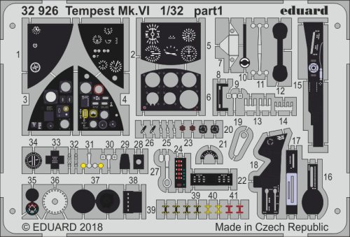 Przejdź do produktu EDUARD 32926 - 1:32 Tempest Mk.VI