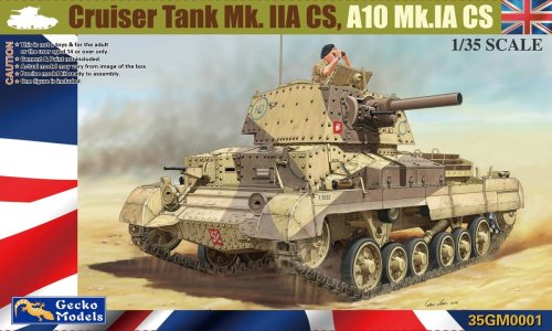 Przejdź do produktu GECKO MODELS 35GM0001 - 1:35 Cruiser Tank Mk. IIA CS A10 Mk.IA CS