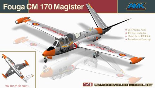 Przejdź do produktu AMK AvantGarde 88004 - 1:48 Fouga CM.170 Magister