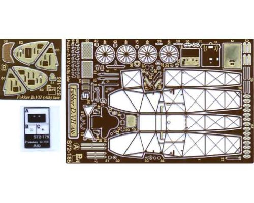 Przejdź do produktu PART S72185 - 1:72 Fokker D VII Alb late