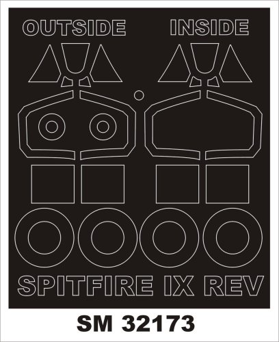 Przejdź do produktu MONTEX SM32173 - 1:32 Spitfire Mk.IX