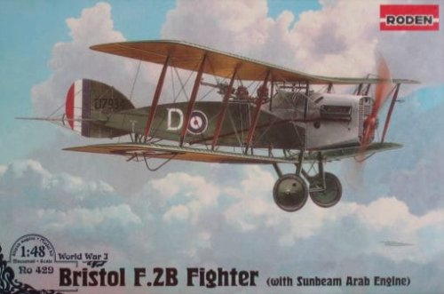 Przejdź do produktu RODEN 429 - 1:48 Bristol Fighter F.2B w/Sundbeam Arab