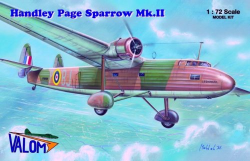 Przejdź do produktu VALOM 72058 - 1:72 Handley Page Sparrow Mk.II