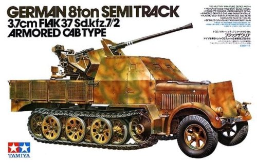 Przejdź do produktu TAMIYA 35144 - 1:35 German 8 ton Semi Track 3.7cm Flak 37 Sd.kfz.7/2