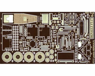Przejdź do produktu PART P72105 - 1:72 FT-17 w/Renault Turret