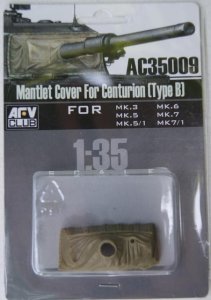 AFV CLUB AC 35009 - 1:35 Mantlet Cover for Centurion B