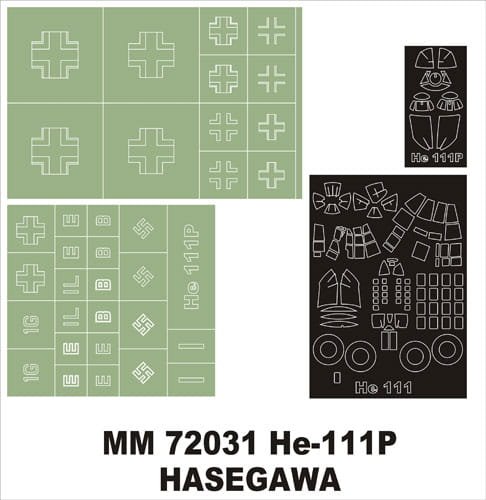 Przejdź do produktu MONTEX MM72031 - 1:72 He-111 P