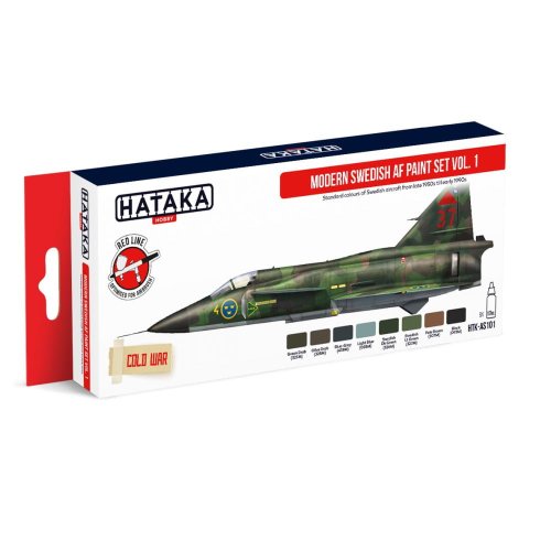 Przejdź do produktu HATAKA AS101 - Zestaw farb Modern Swedish AF vol.1