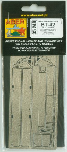 Przejdź do produktu ABER 35248 - 1:35 Finish army assault gun BT-42 - vol. 2 - additional set - fenders