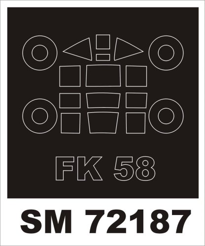 Przejdź do produktu MONTEX SM72187 - 1:72 Koolhoven FK.58