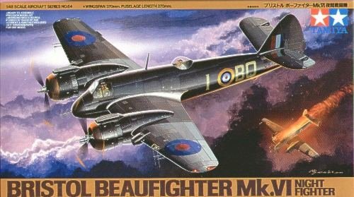 Przejdź do produktu TAMIYA 61064 - 1:48 Bristol Beaufighter Mk.VI Night Fighter