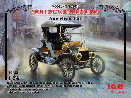 Przejdź do produktu ICM 24016 - 1:24 Model T Commercial Roadster