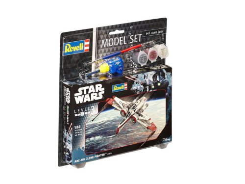 Przejdź do produktu REVELL 63608 - 1:83 Star Wars ARC-170 Fighter Model Set