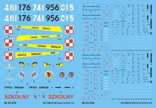 Przejdź do produktu TECHMOD 35101 - 1:35 Mi-24D/W